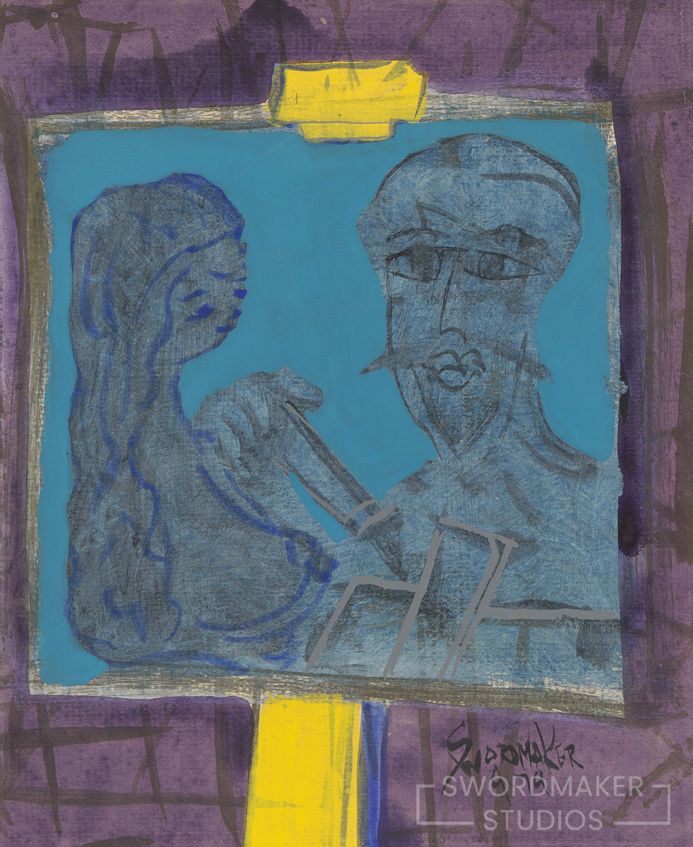 Yellow Easel